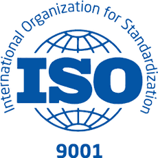 ISO 9001 certified